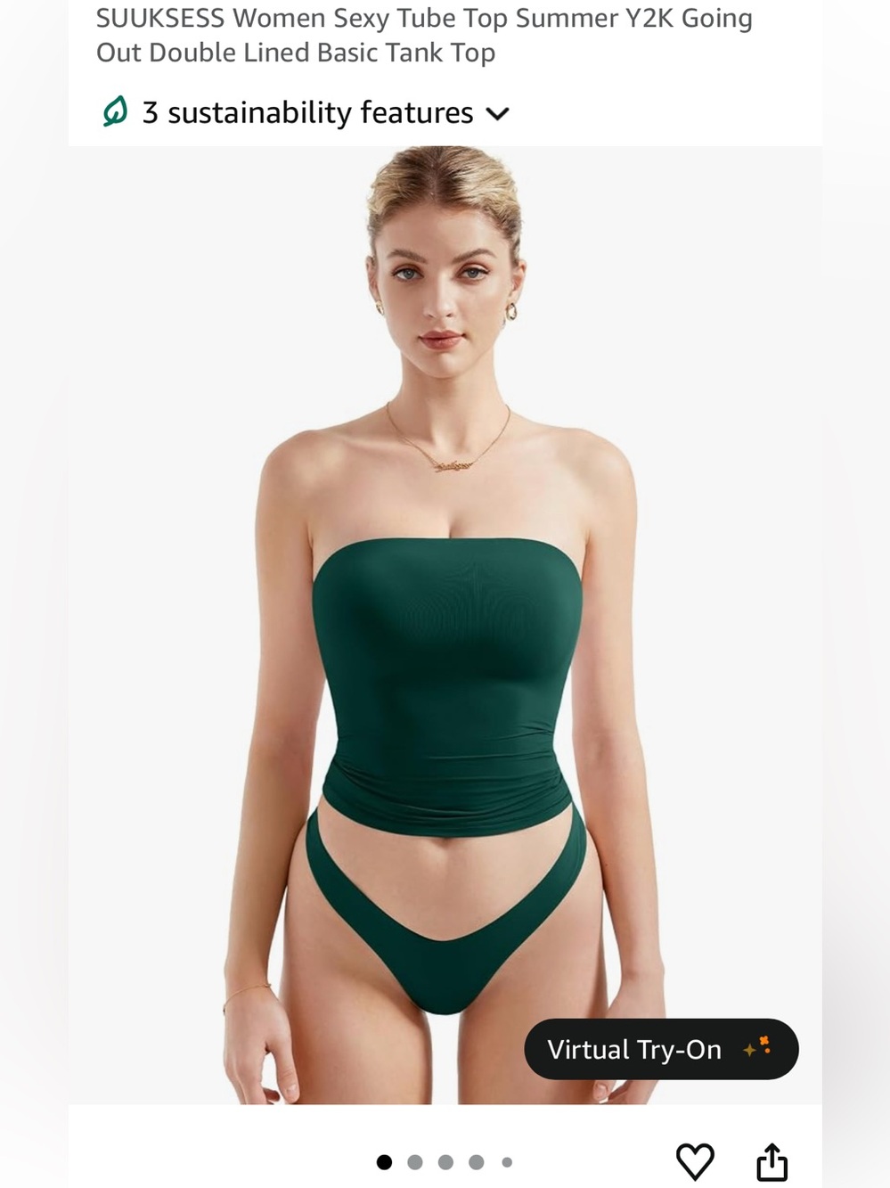 Suuksess Double Lined Tube Top